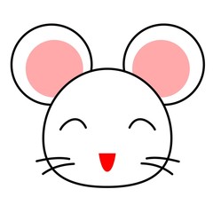 十二支の動物　笑顔アイコン
