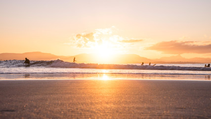 Golden Beach Sunset Byron Bay Australia