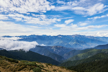 View of Hehuan Mountain