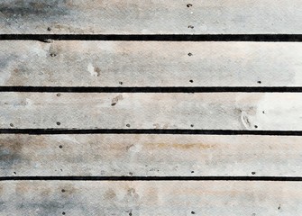 Watercolor painting grunge holiday background of old wooden planks