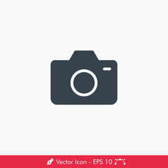 Camera Icon / Vector -