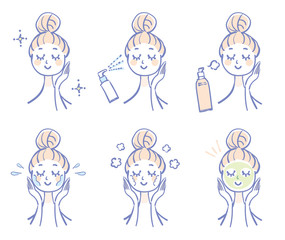 スキンケア　女性　セット