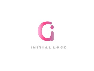 CI Initial Logo for your startup venture