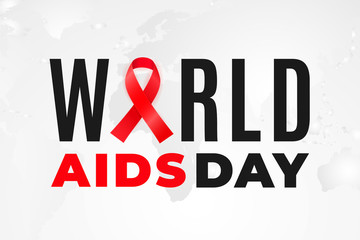 World Aids Day - National Awareness campaign of solidarity for the HIV victims.