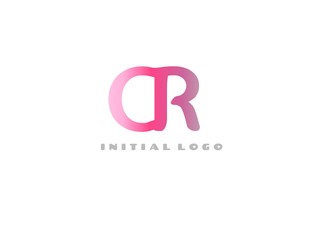 CR Initial Logo for your startup venture