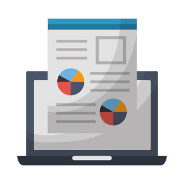 recommend clip art: laptop computer document report work