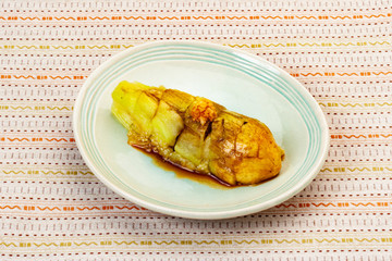 和食　焼き茄子