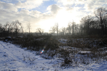 Winter Landschaften in NRW