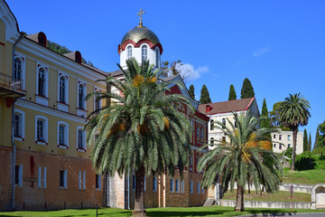 Orthodox Monastery in New Athos in Abkhazia