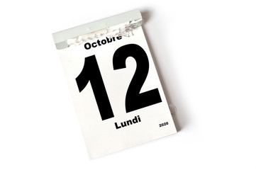 12. Octobre 2020