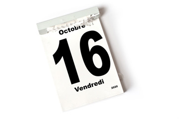 16. Octobre 2020