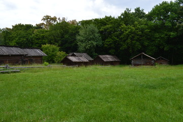 Fototapeta premium Museum of Folk Architecture and Life of Ukraine