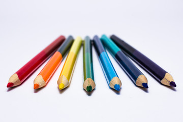 set of color pencils