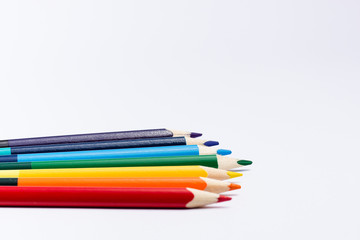 set of color pencils