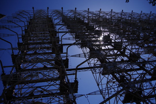 Chost town. Chernobyl exclusion zone 