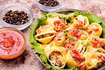 Italian style pasta