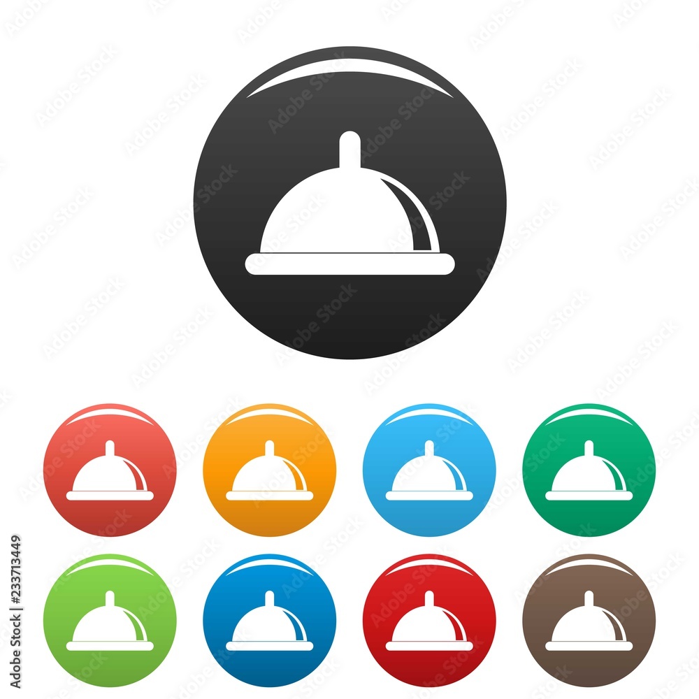 Poster condom icons set 9 color vector isolated on white for any design