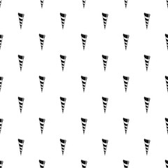 Long shell pattern seamless vector repeat geometric for any web design