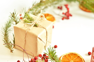 Christmas  background for the holiday season.