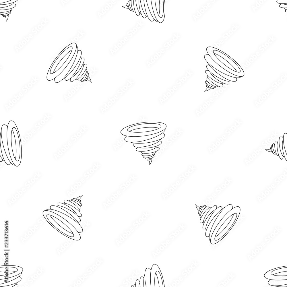 Poster tornado pattern seamless vector repeat geometric for any web design
