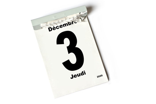 3. d&eacute;cembre 2020