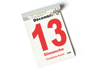 13. décembre 2020 Troisième Avent