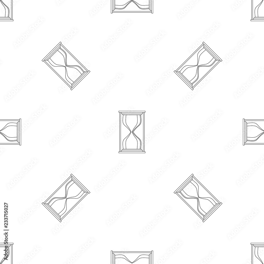 Poster hourglass pattern seamless vector repeat geometric for any web design
