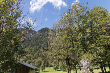 mountain landscape next to Werfenweng