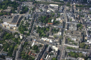 Fototapeta na wymiar Luftbild von Mönchengladbach-Rheydt