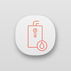 Gas water heater app icon