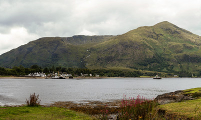Fototapeta na wymiar Fjord in Scottish highland
