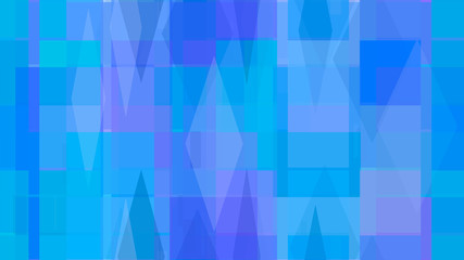 Obraz premium Chaotic random rhombuses and rectangles.