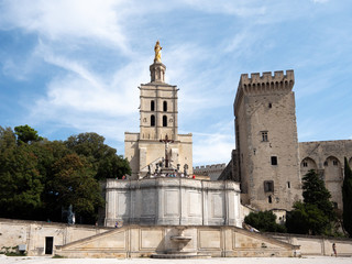 Fototapeta na wymiar Papal palace, Avignon.