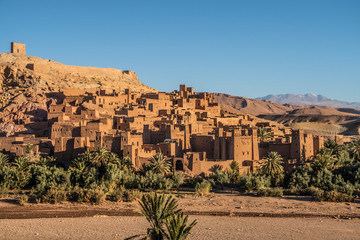 Ancient desert oasis Ait Benhaddou, Morocco