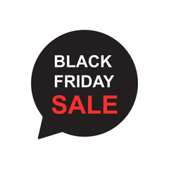 black friday sale icon vector