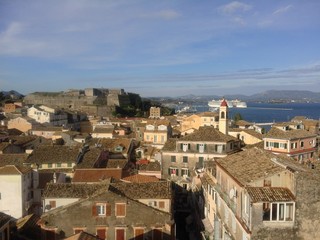 Corfu island in Northern Greece