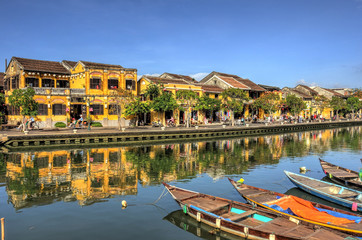 Fototapeta na wymiar Hoi An landmarks, Vietnam