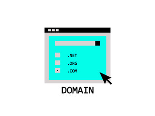 Domain icon concept