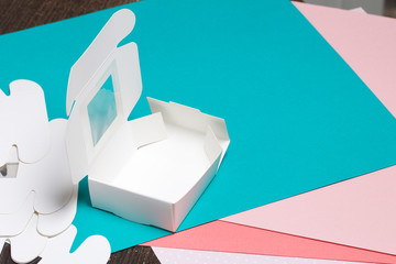 Gift boxes. Templates for making gift boxes.