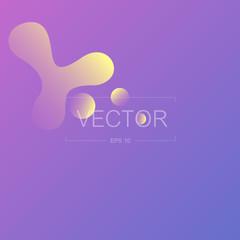 Screen gradient  with modern abstract background. Creative sound background, gradient wave, halftone,trendy soft color.Abstract cover.  Template  for business infographic, social media, mobile app.