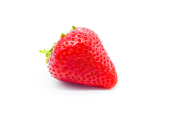 strawberry fruit isolated on white background