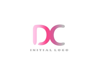 DC Initial Logo for your startup venture