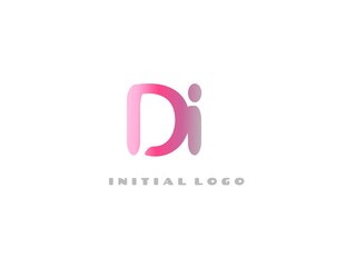 DI Initial Logo for your startup venture