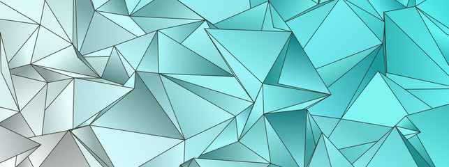 Triangular 3d, modern background