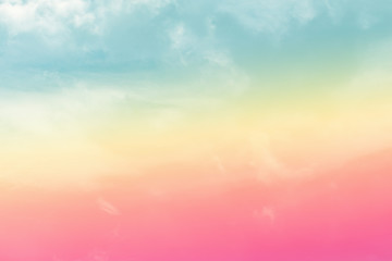 Abstract cloud pastel background 