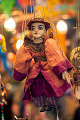 Puppet hanging on the ceiling