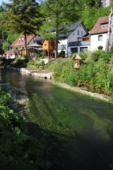 Fototapeta na wymiar Tüchersfeld in der Fränkischen Schweiz