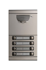 intercom isolated on white background