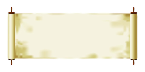 Illustration of a Torah scroll