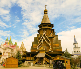 Fototapeta na wymiar temple in russia